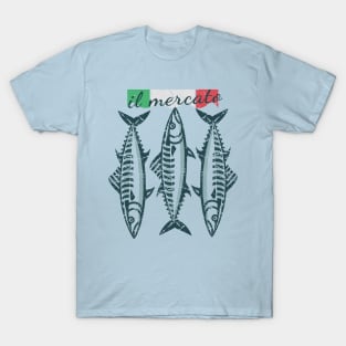 Il Mercato Italian Fish MarketCiao Bella Italia vintage T-Shirt